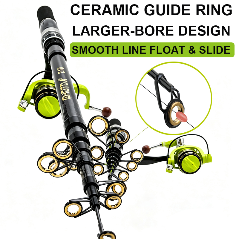 Conjunto de Vara de Pesca Gira - Fishing Rod Combo avaliação e preço