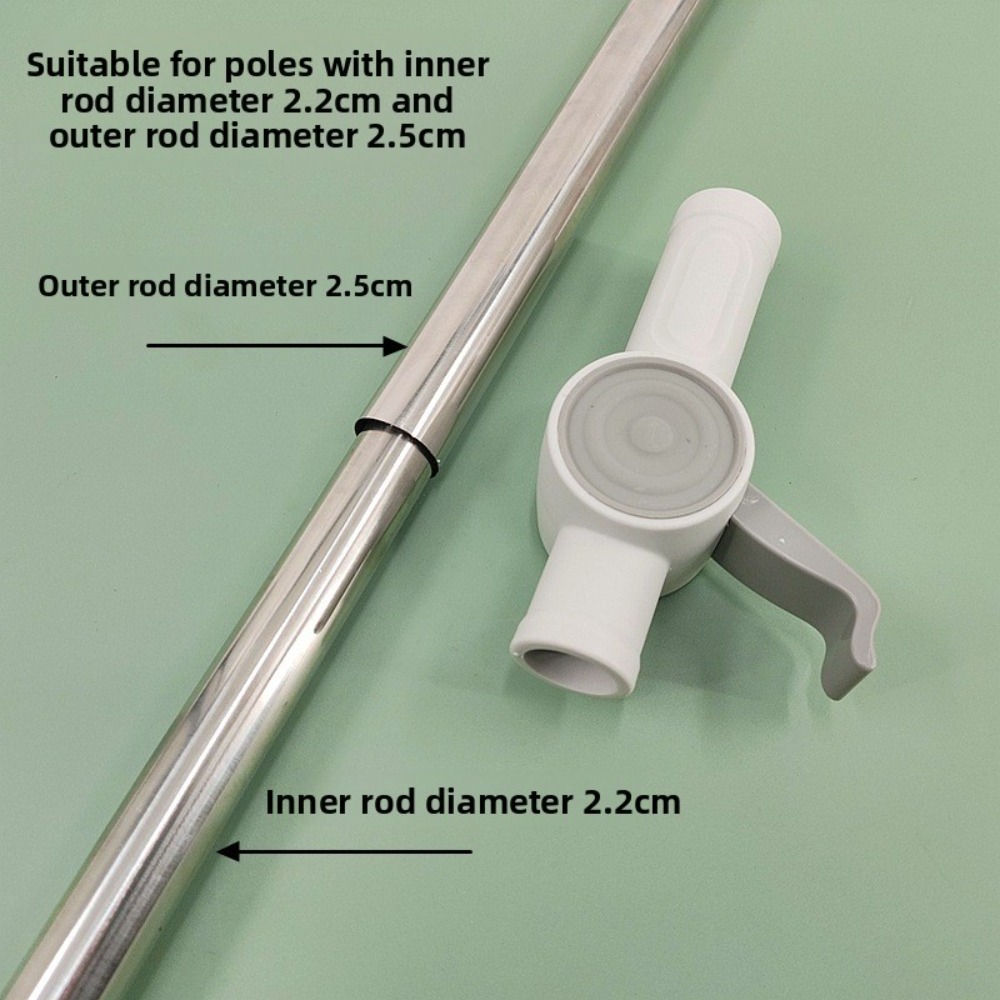 2 Peças de Clipe de Travamento - Fishing Rod Telescopic avaliação e preço